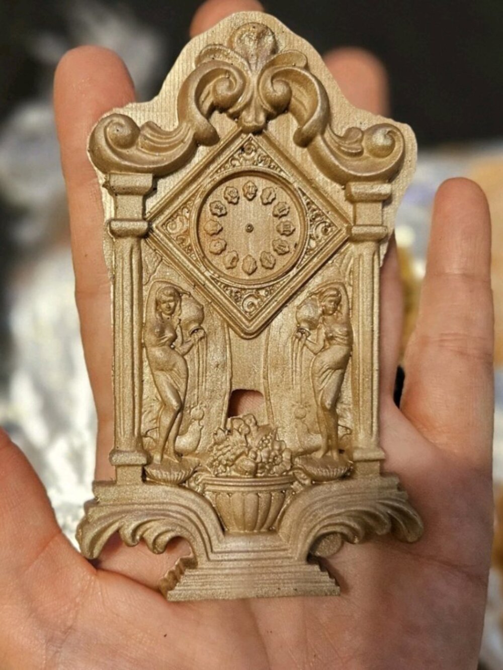 Ornate Period Piece Silicone Mold - Picture 6 of 13